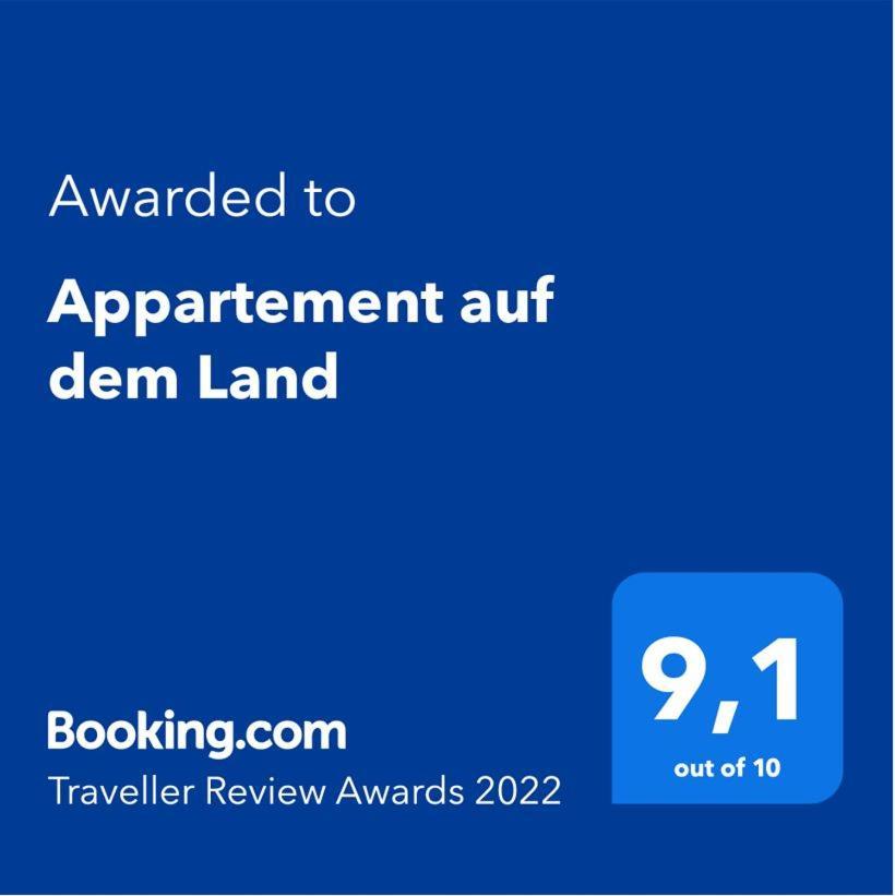 Appartement Auf Dem Land Neuenkirchen  Dış mekan fotoğraf